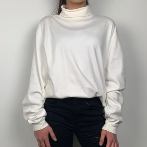Vintage Grandpa Dad Sweater Turtleneck Shirt